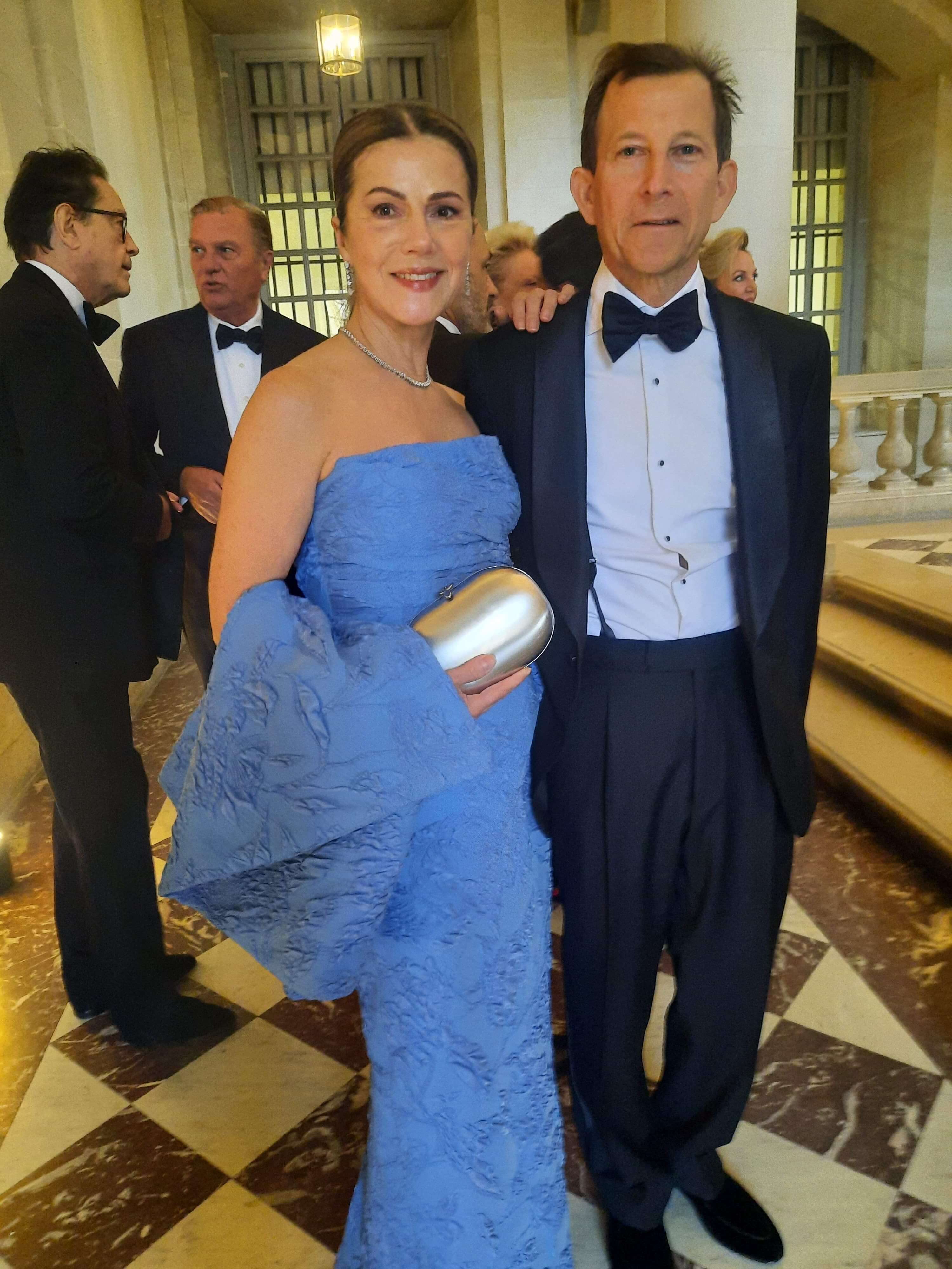 Anna and Paul Marks at Versailles